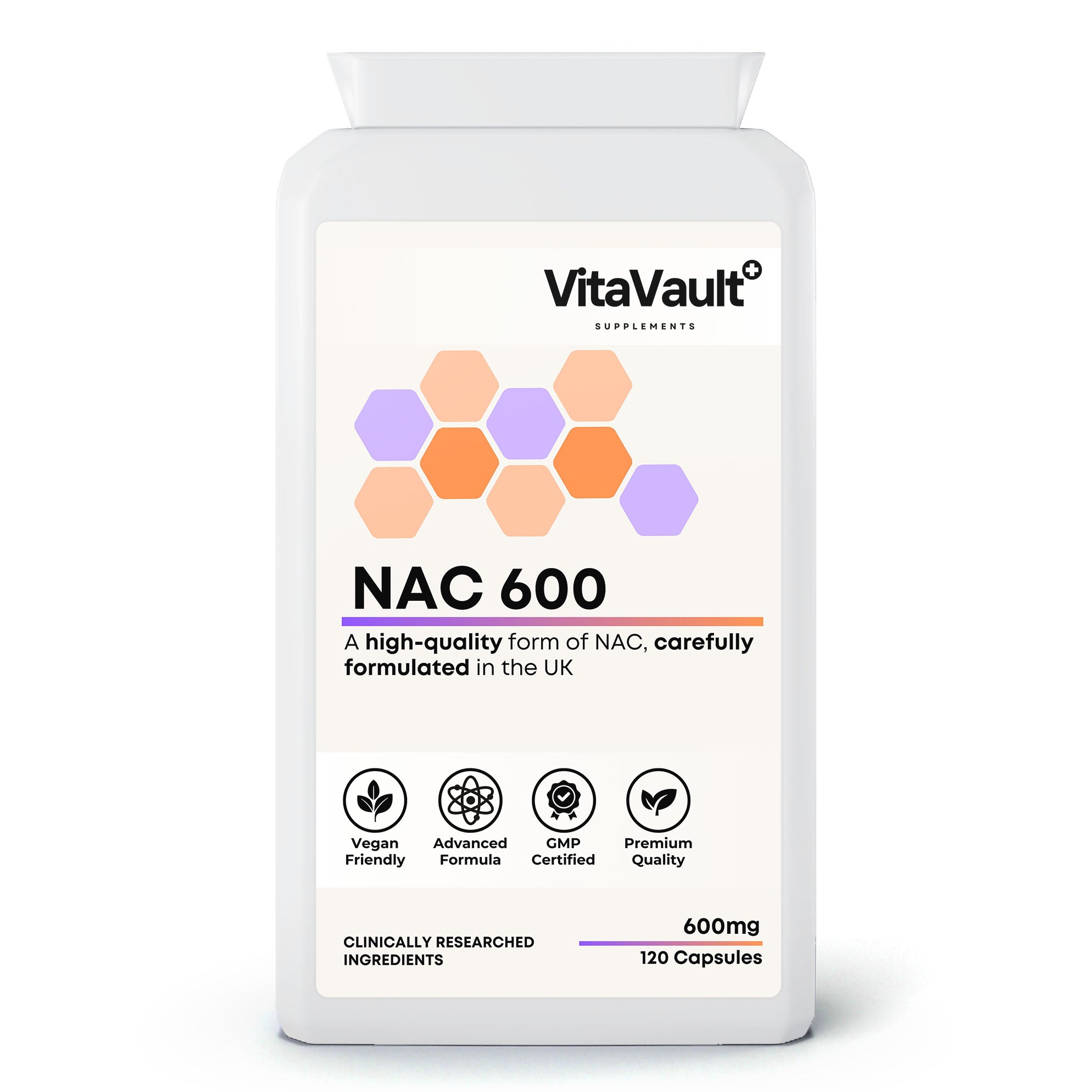 NAC 600 (N-Acetyl Cysteine)